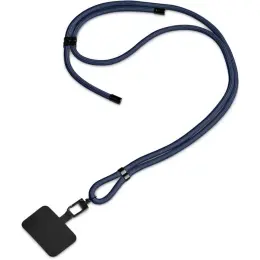 Altitude Fusion Crossbody & Wrist Phone Strap Set in Pouch - Navy